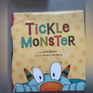 Tickle Monster - Josie Bissett, 1932319670, hardcover kids childrens book‎